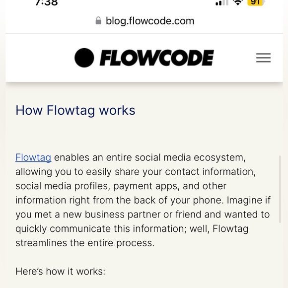 Flowtag (scan only) - Picture 7 of 7
